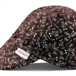 Welding Cap Comeaux Reversible Stack'n Dimes Money Bag 100% Cotton Hat-0